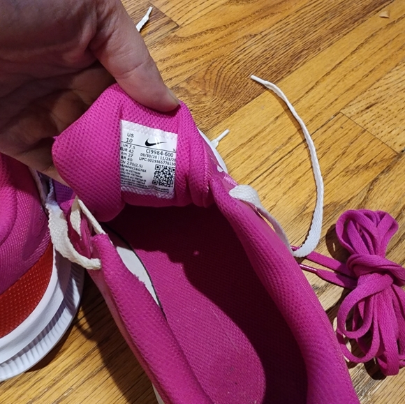 Hot Pink Nike Running Shoes - Size 10 - Picture 5 of 5